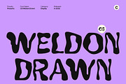 CS Weldon Drawn, a Sans Serif Font by Craft Supply Co. (Thumbnail 1 of 8)