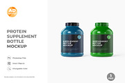 Protein Jar Bottle Mockup (1PSD), a Packaging Mockup by Adstart (Thumbnail 3 of 5)