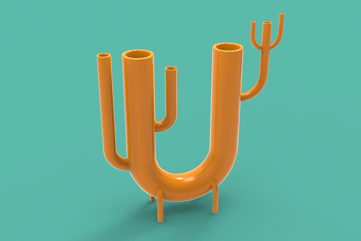 Cactus 3D Printing Candle Holder, an Object 3D Model by Kseniya-Omega (Photo 2 of 9)