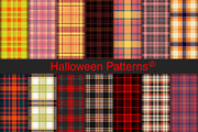 #188 Halloween patterns, a Pattern Graphic by Plaid4You (Thumbnail 1 of 5)