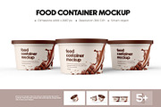 Ice Cream Cup Mockup, a Cups & Container Mockup by Ram Studio LLC (Thumbnail 1 of 13)