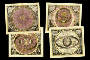 Antique Celestial Charts & Maps