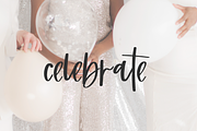 Bubbly Script, a Script Font by Beck McCormick (Thumbnail 2 of 10)