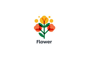 Colorful flower bouquet with vibrant, an Illustration by designvectx