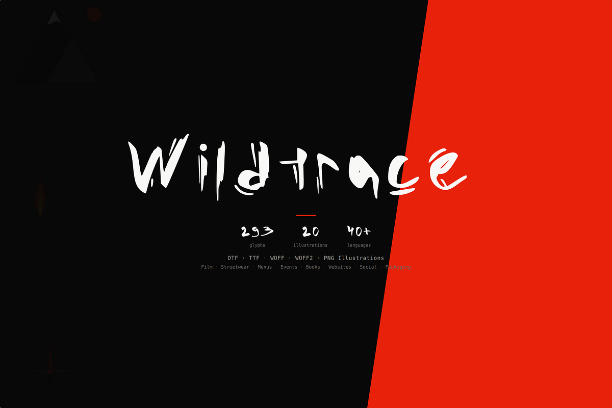 Wildtrace — Handwritten Display Font, a Handwritten Font by Lettra Studio (Photo 12 of 12)