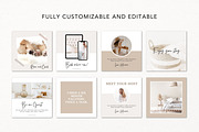 Airbnb Instagram Templates Canva, a Social Media Template by DeeBeeDesign (Thumbnail 4 of 10)