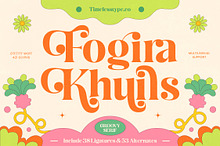 Fogira Khuils Groovy Serif Font