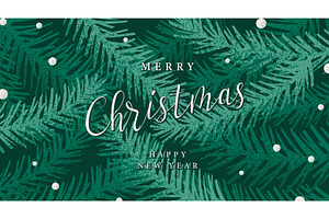 Christmas and Xmas background banner