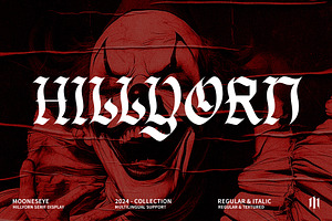 Hillyorn – Modern Blackletter Font