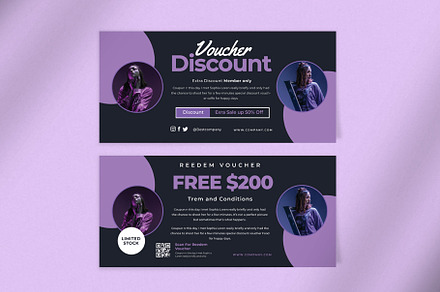 Purple Voucher Discount