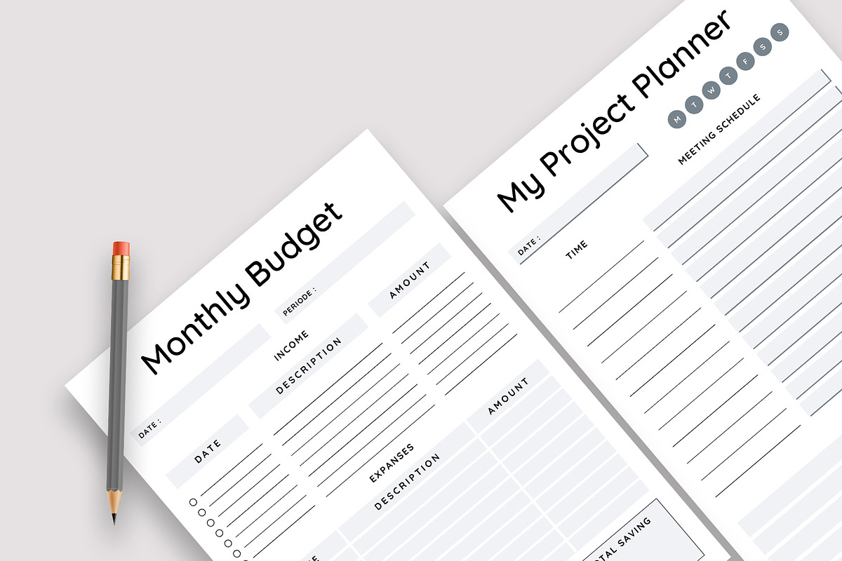 Canva Business Planner Bundle Pack, a Stationery Template by Design Zone (Photo 4 of 8)