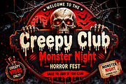 Drip Horror, a Slab Serif Font by Wow Magic (Thumbnail 2 of 6)