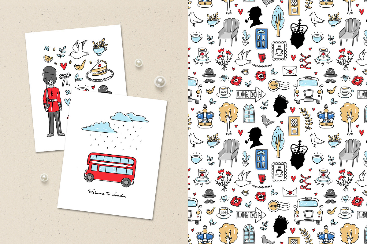 London Illustrations & Patterns, an Illustration by Redchocolate (Photo 8 of 9)