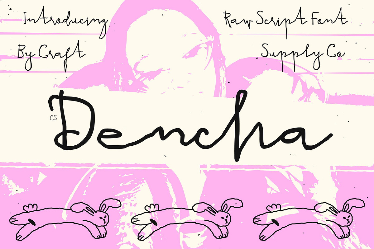 Raw Handwritten Script Bundle, a Script Font by Craft Supply Co. (Photo 4 of 11)