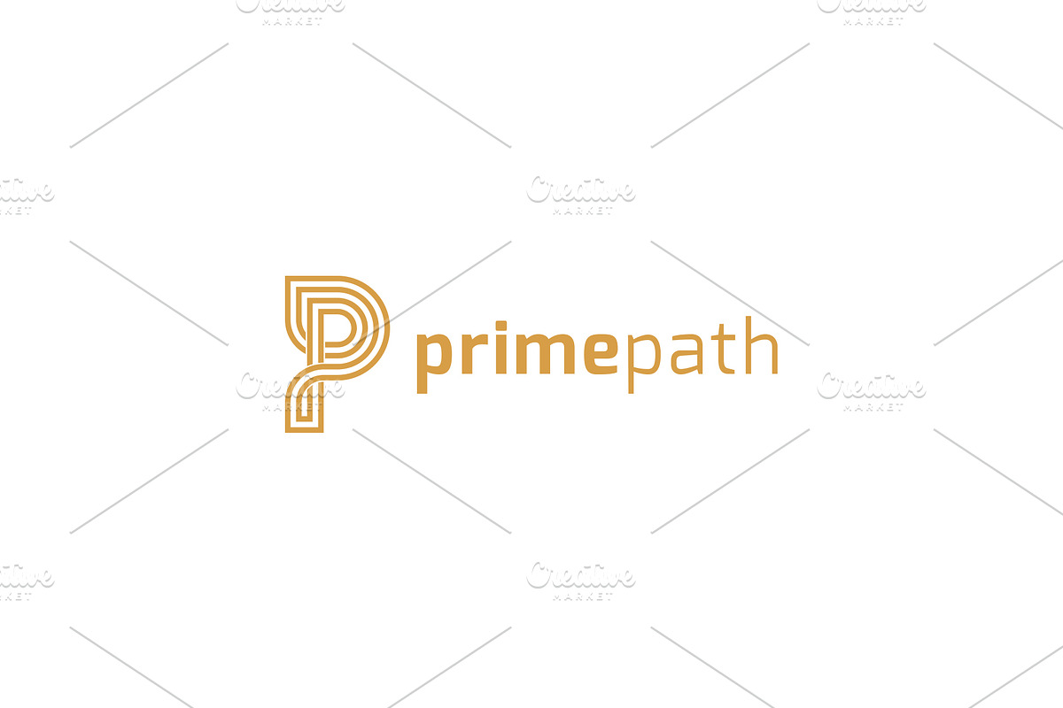 Prime Path Letter P Logo Template, a Branding & Logo Template by Graplick (Photo 3 of 7)