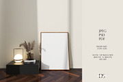Interior mockup template for wall po, a Print Template by DSTUDIO888 (Thumbnail 2 of 4)