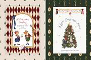Christmas Theatre Clipart 230+, a Seasonal Illustration by Muse Artist (Thumbnail 10 of 22)