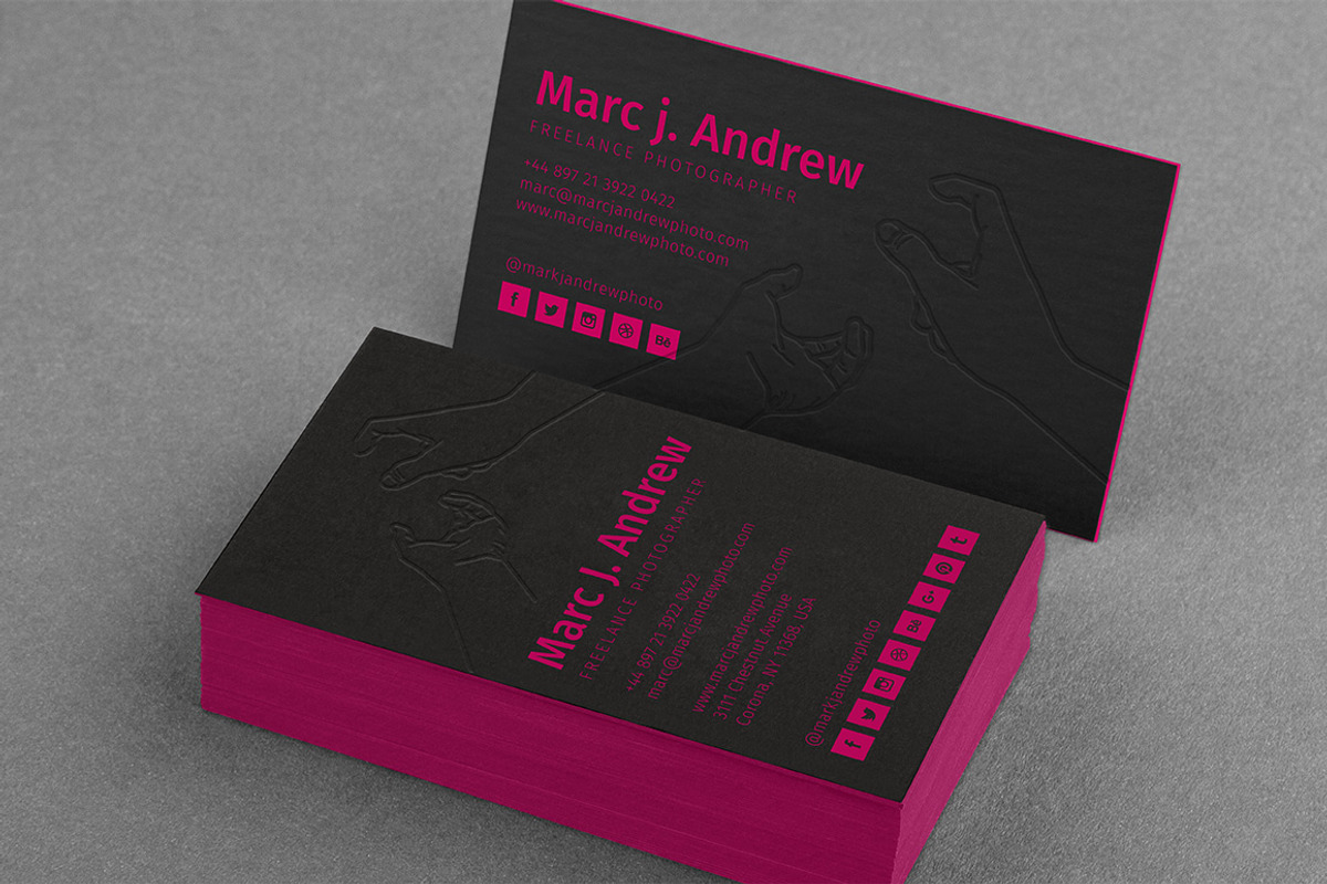 Photographer Business Card, a Business Card Template by blooon (Photo 6 of 7)