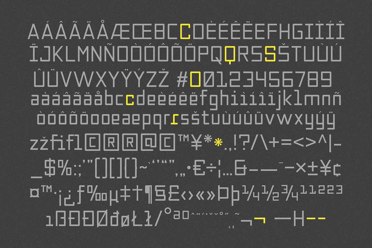 Mitblock, a Sans Serif Font by OWL KING (Photo 4 of 8)