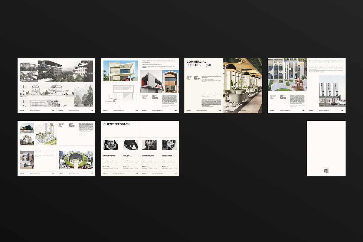 Architecture Portfolio Template, a Brochure Template by ArtisanaAura (Photo 21 of 21)