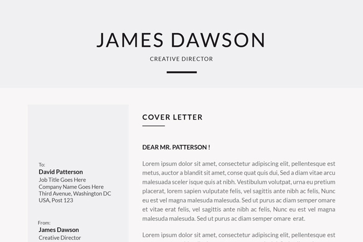 Clean Resume, a Resume Template by Mr-Template (Photo 4 of 6)