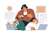 Time management. Business concept, a Work Illustration by Good Studio (Thumbnail 3 of 9)
