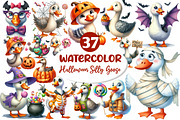 Funny Halloween Silly Goose Clipart, an Illustration by Dream Creation (Thumbnail 1 of 7)