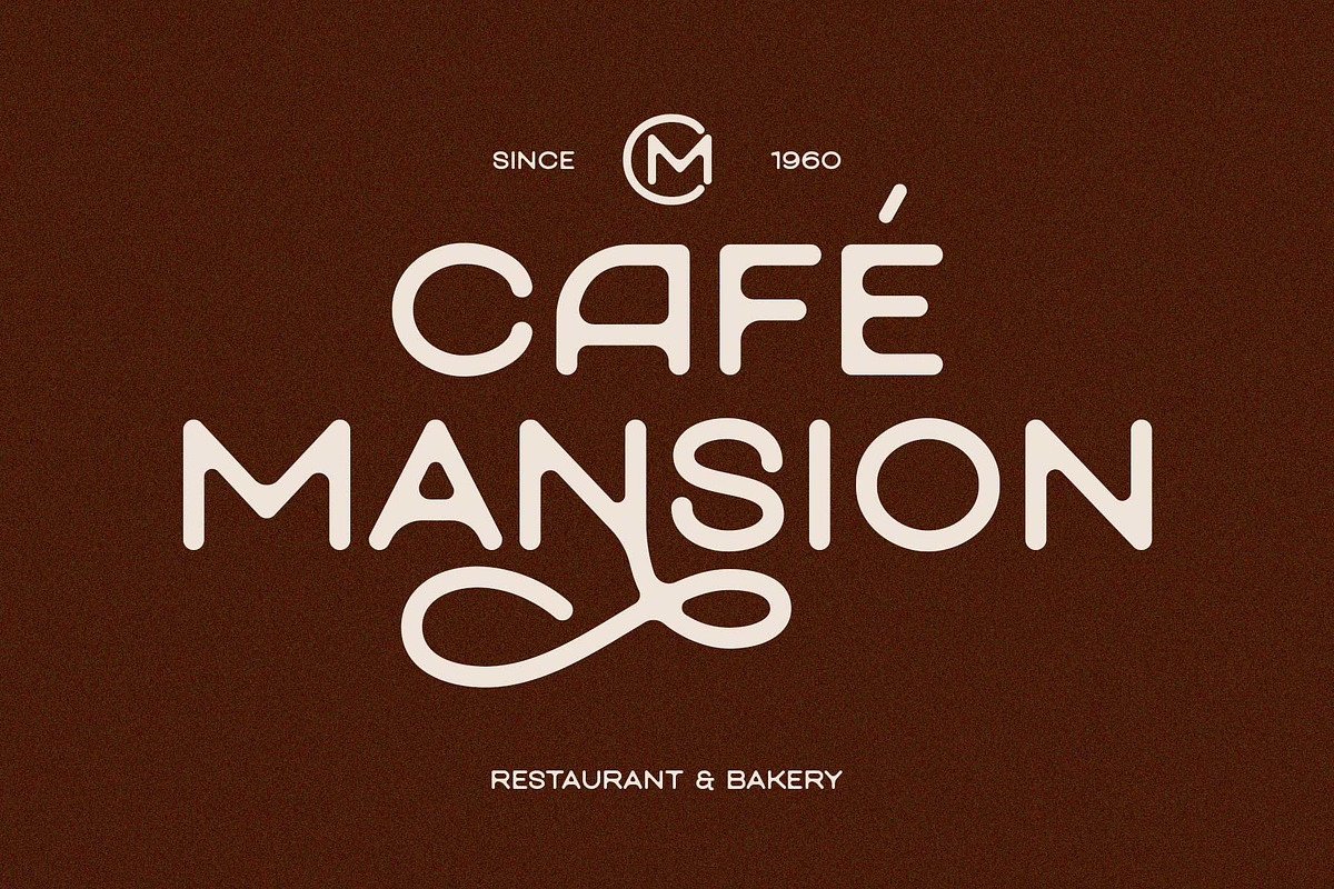 Rombera - Vintage Monoline, a Sans Serif Font by Arterfak Project (Photo 12 of 13)