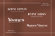 Milans_Typeface Modern Serif, a Serif Font by Penatic Studio (Thumbnail 7 of 11)