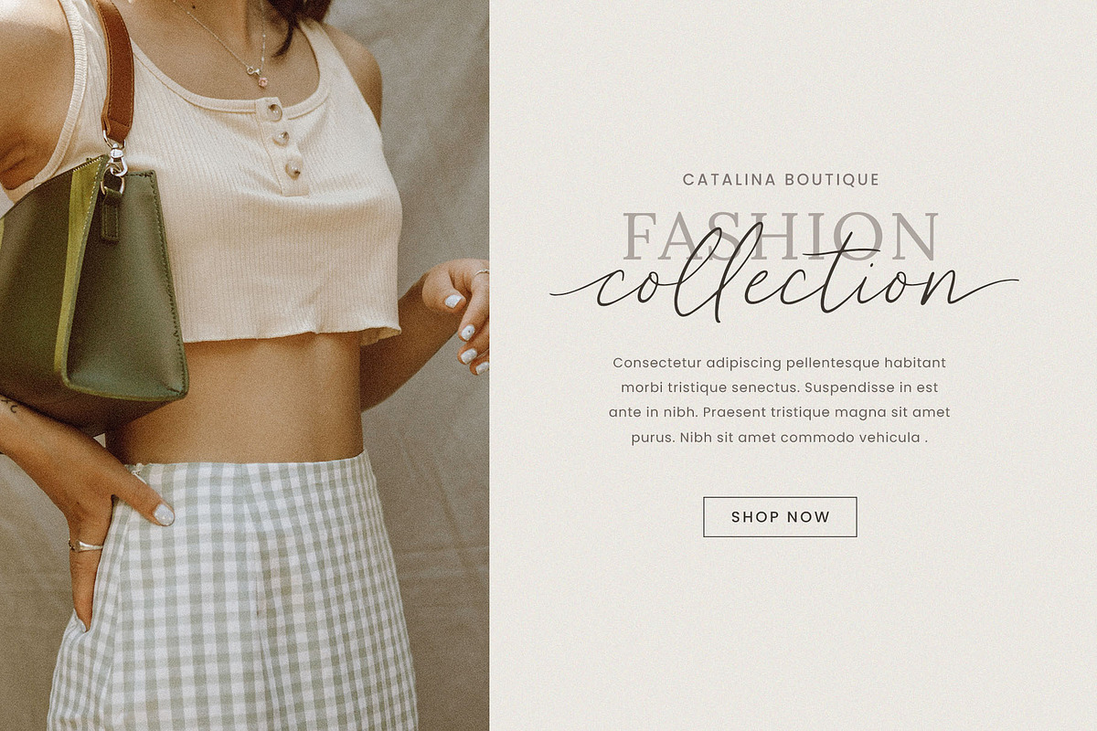 Miltona Elegant Script Font, a Script Font by Seagulls Creative (Photo 8 of 10)