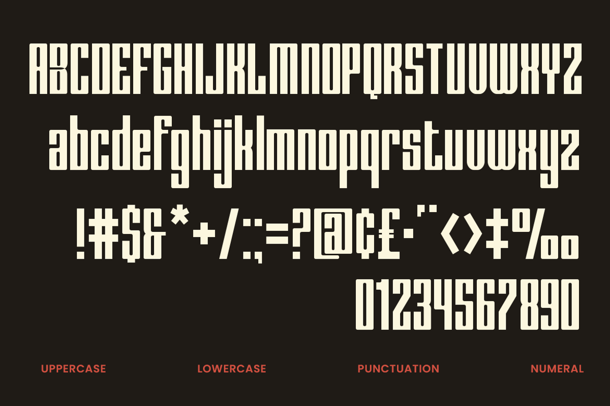 Overtall Ultra Condensed Sans Font, a Sans Serif Font by Rasio Studio (Photo 2 of 11)