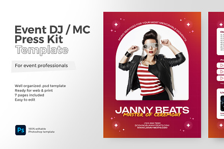 Event DJ & MC Press Kit