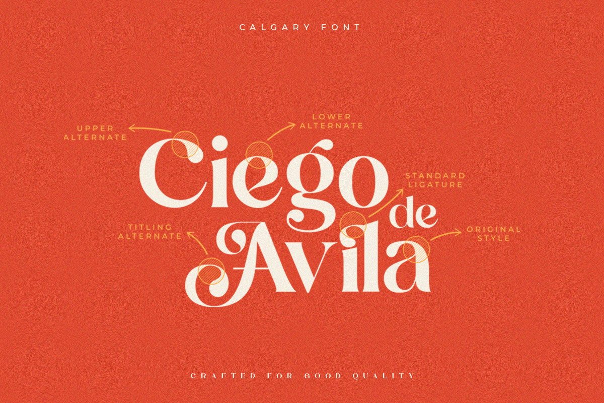 Calgary | New Stylish Serif Font, a Serif Font by Pentagonistudio (Photo 14 of 20)