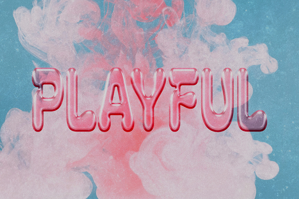 Candy Air Playful Text Effect, a Plug-in Add-On by barsrsind (Photo 1 of 2)