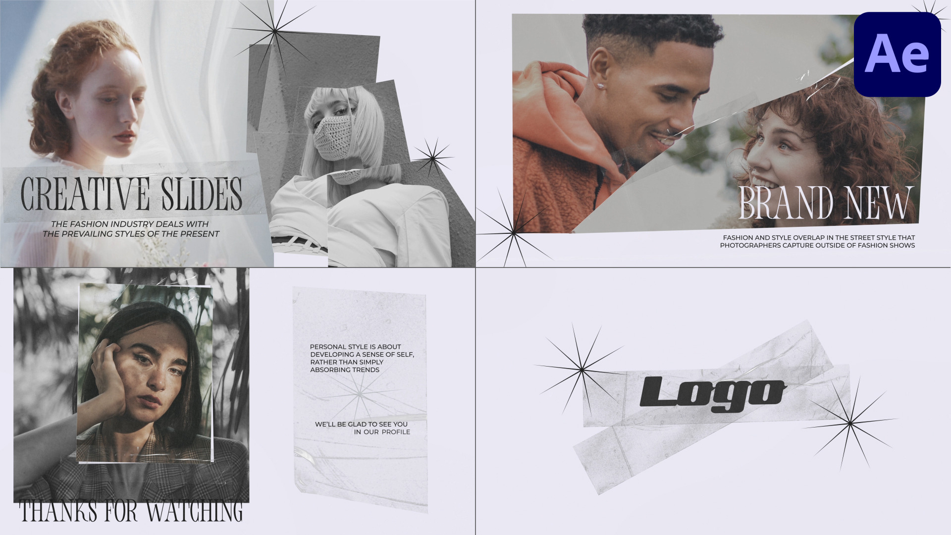 Handmade Slideshow for After Effects