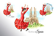 Welcome to Spain, a Person Illustration by Daria Ustiugova (Thumbnail 4 of 15)
