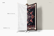 Fleece Throw Blanket Mockup Set, a Product Mockup by creatsy5 (Thumbnail 3 of 7)