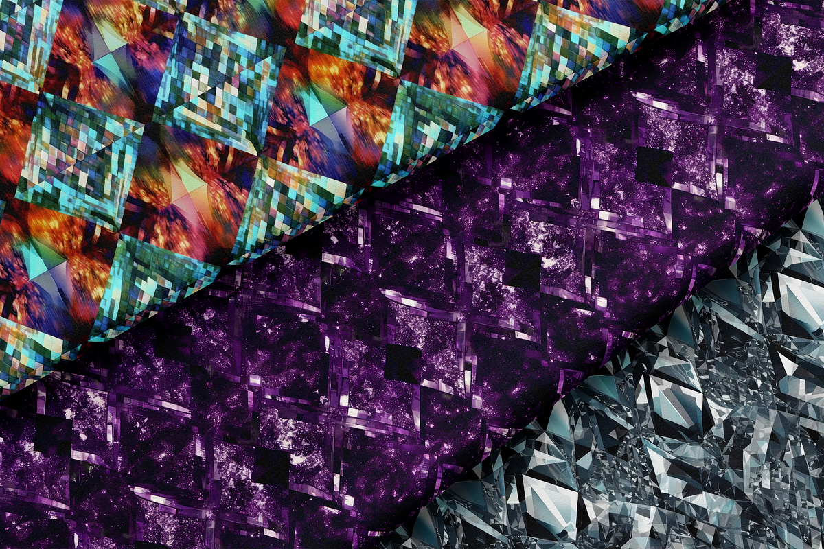 Diamonds seamless patterns, a Pattern Graphic by Ninterints (Photo 7 of 16)