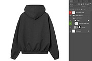 Realistic Regular Hoodie Mockup, a Hoody Mockup by Irhasalfahad (Thumbnail 3 of 6)