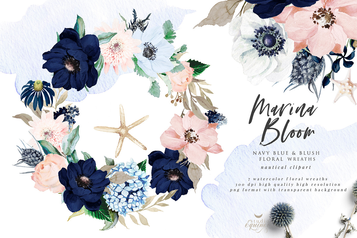 Marina Bloom - Nautical Graphic Set, an Object Graphic by studioequinox (Photo 8 of 23)