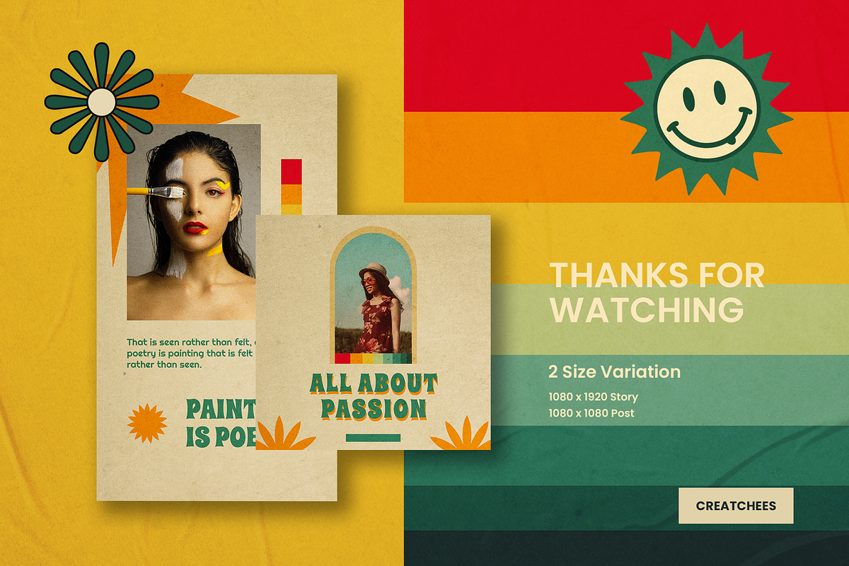 Minico Instagram Template, a Social Media Template by Creatchees.std (Photo 5 of 5)