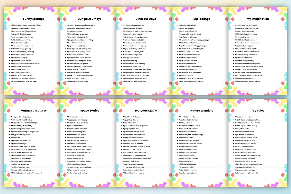 AI Kids Story Generator 1000+ Prompts preview 3