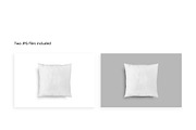 Isolated squaer cushion mockup, a Product Mockup by Dorado Stock (Thumbnail 6 of 7)