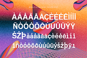 Lo-flicker – Modern Display Font, a Sans Serif Font by overlaytemplates (Thumbnail 5 of 5)