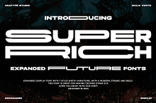 Super Rich Expanded - Stretch Font