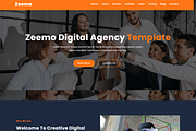 Modern SaaS & Business Agency HTML, a HTML Template by Themeplaza (Thumbnail 2 of 3)