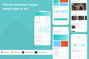 Fitness Workout Tracker Mobile App U