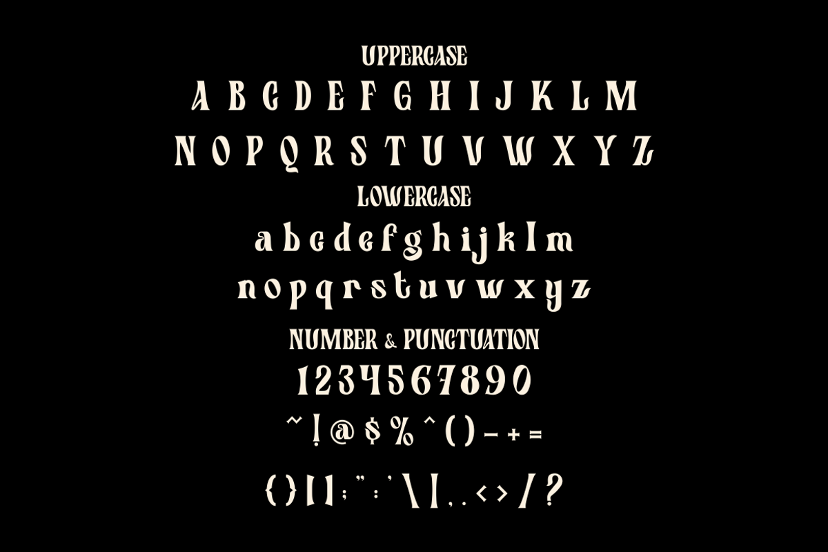Twisly Twisted Serif Font, a Font by PutraCetol Studio (Photo 5 of 5)