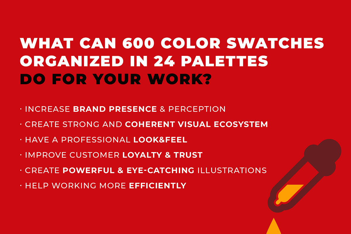 600 color swatches in 24 palettes preview 7