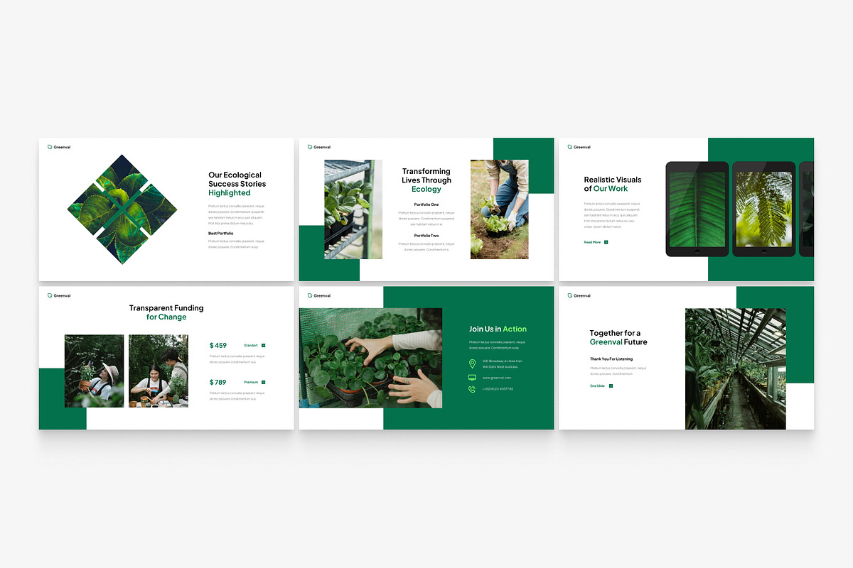 Minimalist Ecology Presentation, a Presentation Template by Eklip Studio (Photo 5 of 5)